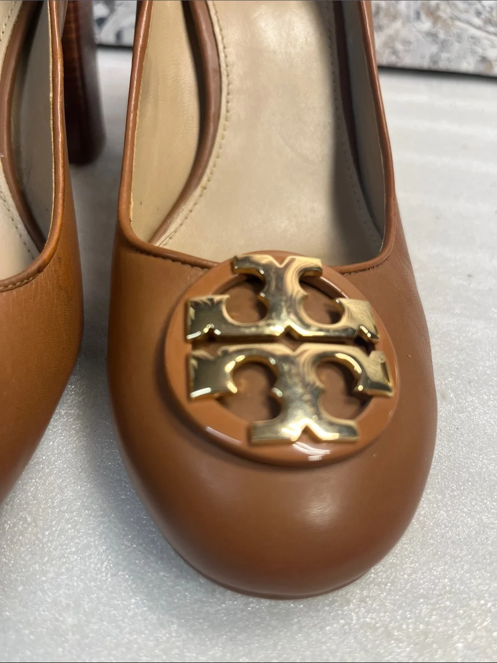Tory Burch Block-Heel Pumps